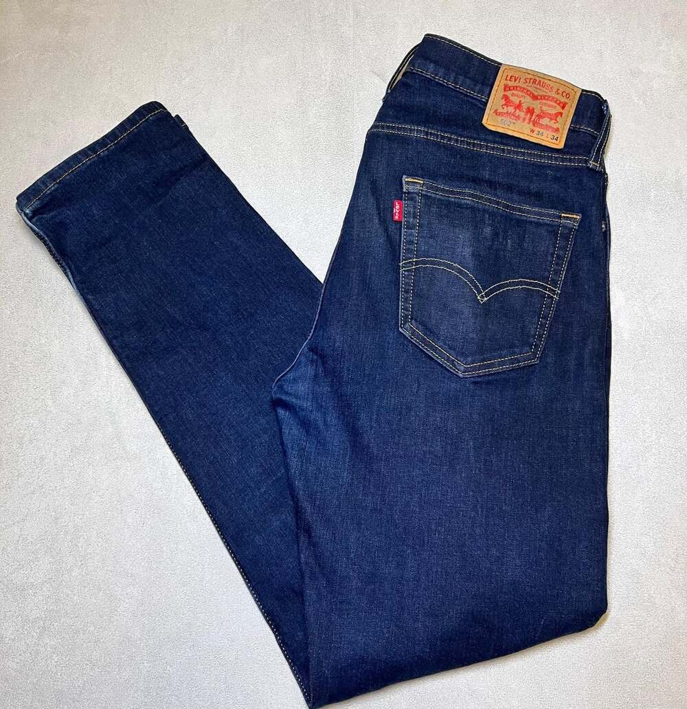 Levi's 502 Tapered Fit Men's Jeans Dark Indigo W34 L34